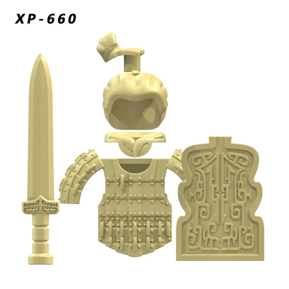 KT1089 Qin терракотовые воины Мумифицированные мини солдаты армии используются в