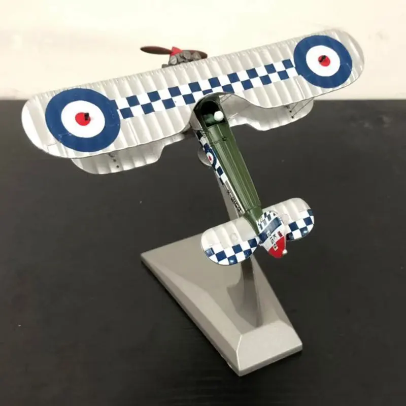 WLTK 1/72 масштаб военная модель игрушки Британский Бристол бульдог истребитель литой металлический самолет модель игрушки для сбора, подарок, дети