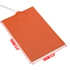 10x15cm 300W Silicone Heated Mat Heating Pad Engine Oil Tank Rubber Heating Mat for Warming Accessories ► Photo 2/5