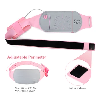 

Portable Heating Pad Warming Belt USB Charging 3 Gears Adjustable Temperature Wrap Waist Warmer for Home Travel Business