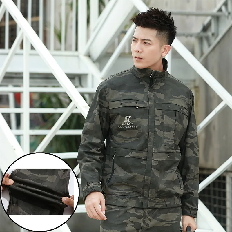 New  Outwear Brand Clothing Smock Tactical Trench Coat Male Military Trench Waterproof Coat Men Pants (7)