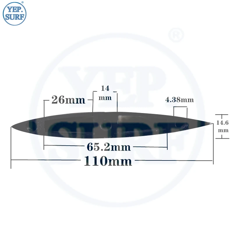 水翼杆宽度尺寸图水印