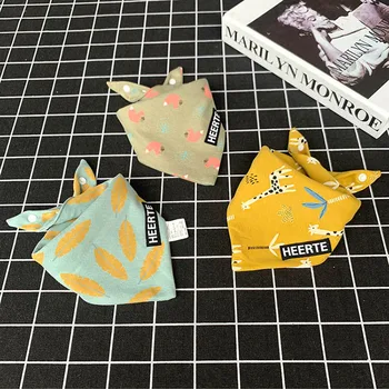 

Cotton Baby Bibs Baby Babador Feeding Smock Infant Burp Cloths Cartoon Saliva Towel Baby Eating Accessory Autumn And Winter