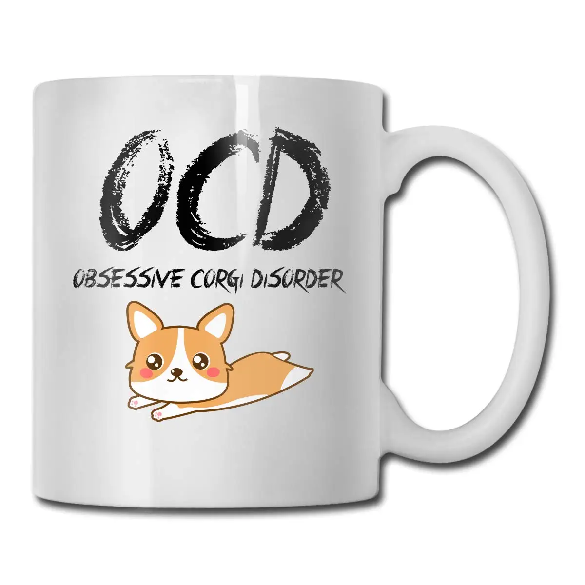 OCD Obsession Corgi Disorder 11 унций забавная кофейная кружка
