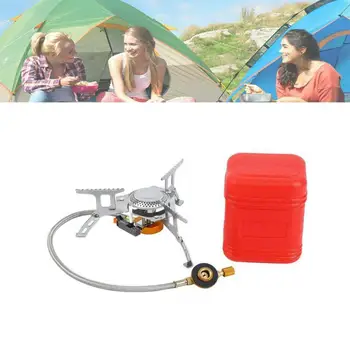 

Yonntech Portable Outdoor Picnic Gas Burner Folding Gas Stove Camping hiking Steel Stove with Case 3500W