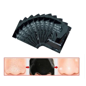 

3pcs/lot Face Care Black Mask facial mask Blackhead Remover Peeling Acne skin Treatments mascara remove dots Massage