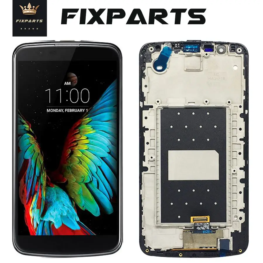 For LG k10 LCD K420N Display With Digitizer Touch Screen Panel K10 TV K410TV Assembly 2017 M250 | Мобильные телефоны и