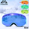 Mosodo Kid Ski Goggles Anti-fog Snow Glasses UV400 Protection OTB Snowboard Polarized Eyewear for Child Children Boys Girls 1