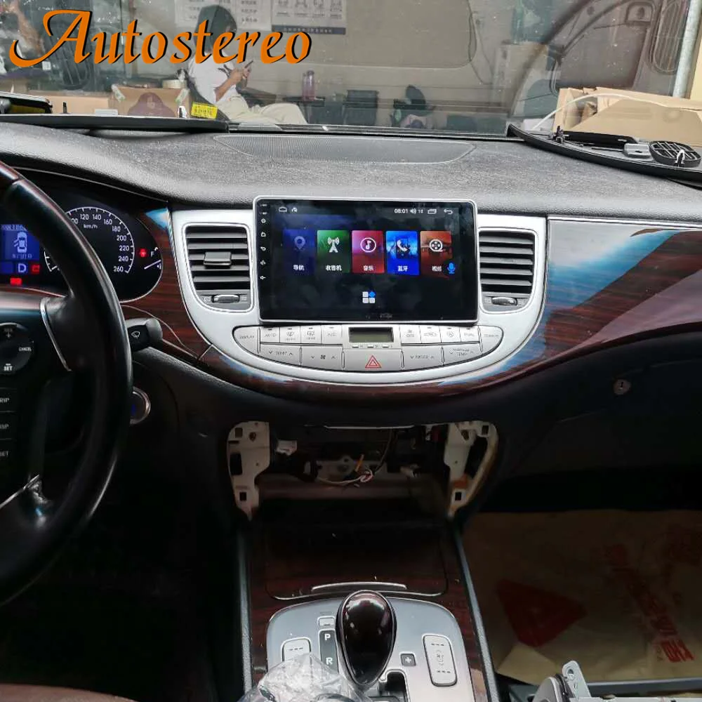 Carplay For Hyundai Genesis 2008 - 2012 Android 10.0 4G GPS Navigation Car Radio Player Head Unit Multimedia Stereo Audio Screen