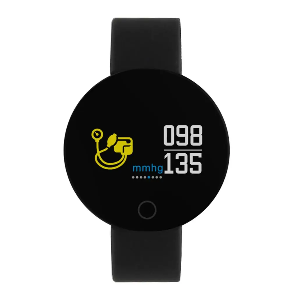 007PRO Смарт часы браслет 0,96 дюймов цветной TFT сенсорный экран Bluetooth 4,0 Смарт Спорт Водонепроницаемый Анти-потеря для ios android - Цвет: black leather