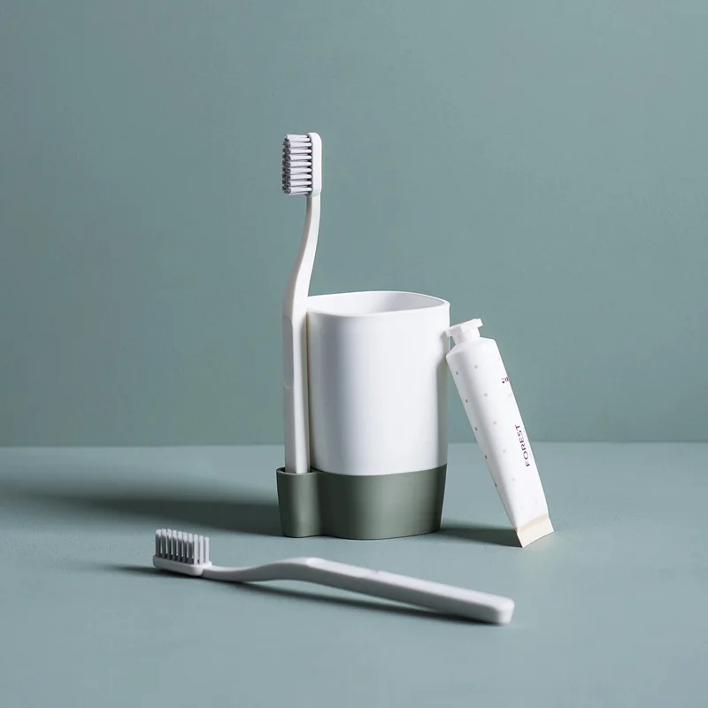 Tumbler Cup for Bathroom Vanity Countertop Tooth Brushing Cup 330ml