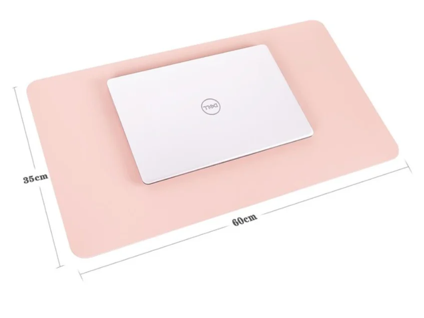 Pink YSAGi 60*35 см двустороннее использование большой игровой коврик для мыши CS Go коврик для мыши Водонепроницаемая клавиатура мыши питомец Настольный коврик для мышки - Цвет: Pink
