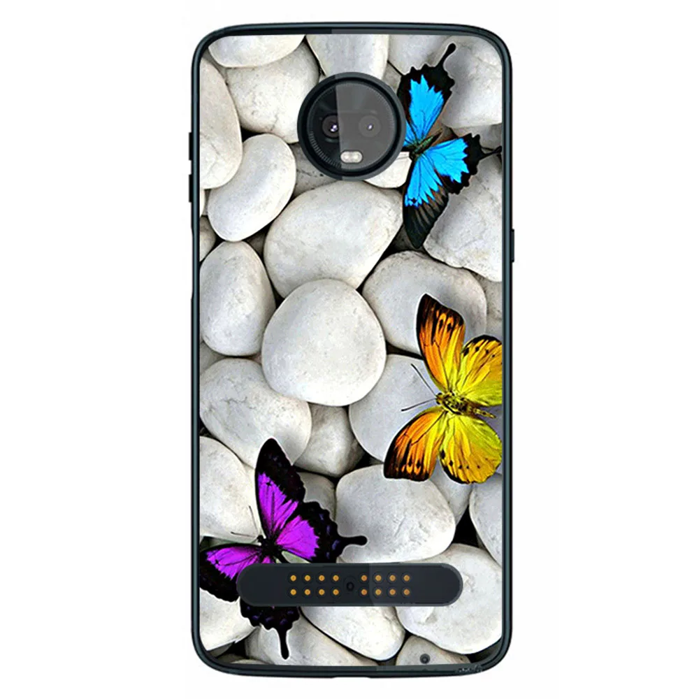 For Motorola Moto Z Z3 Play Cases Silicone Soft TPU Back Cover Protective Cute Fundas Luxury Coque Bags mobile pouch waterproof Cases & Covers