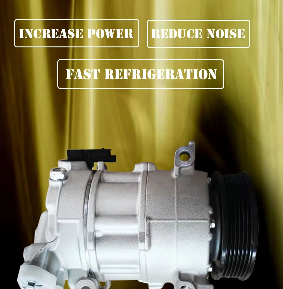 A/C AC компрессор с муфтой для peugeot 408 1,6 2011-9659875480 9659875580 9676862380 6453WF 6453WH 6453YQ 648740 648742