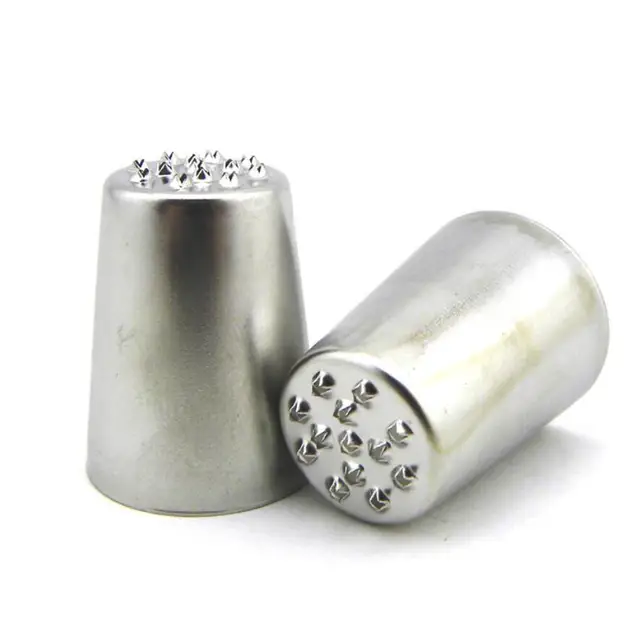 1/3 Db Torta Fű Krém Dekorációs Tippek Beállított Fúvóka Cupcake Head Díszítő Szerszámok Tészta Rozsdamentes Acél Csövek Jegesedés - Image 4