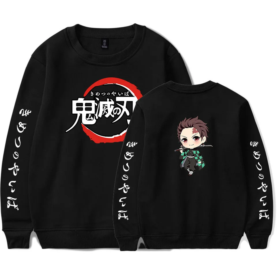 Demon Slayer: Kimetsu no Yaiba Kamado Tanjirou свитер с вырезом лодочкой для костюмированной вечеринки Kamado Nezuko; костюмы для детей; мужские модные пальто