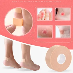 Fita adesiva para primeiros socorros, de alta qualidade, tira de gesso de borracha para proteção do calcanhar, autoadesiva, respirável, envoltório elástico
