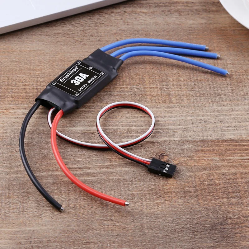 Лидер продаж 2-4S Lipo 30A бесщеточный Esc с высокой скоростью регенерации изображения для мульти-осевой самолет коптеров