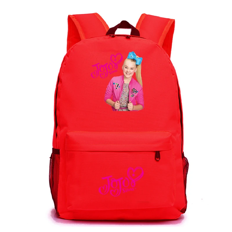 Jojo siwa школьные сумки рюкзаки школьные сумки ранец для девочек и мальчиков детская ортопедическая сумка mochila школьная книга Сумка