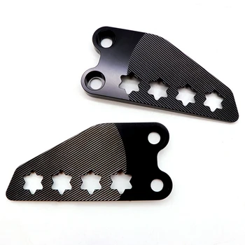 

Motorcycle Rear Foot Peg Protection Protective Film Mount Heel Protector for KTM DUKE 250/390 2017-2020 A Small