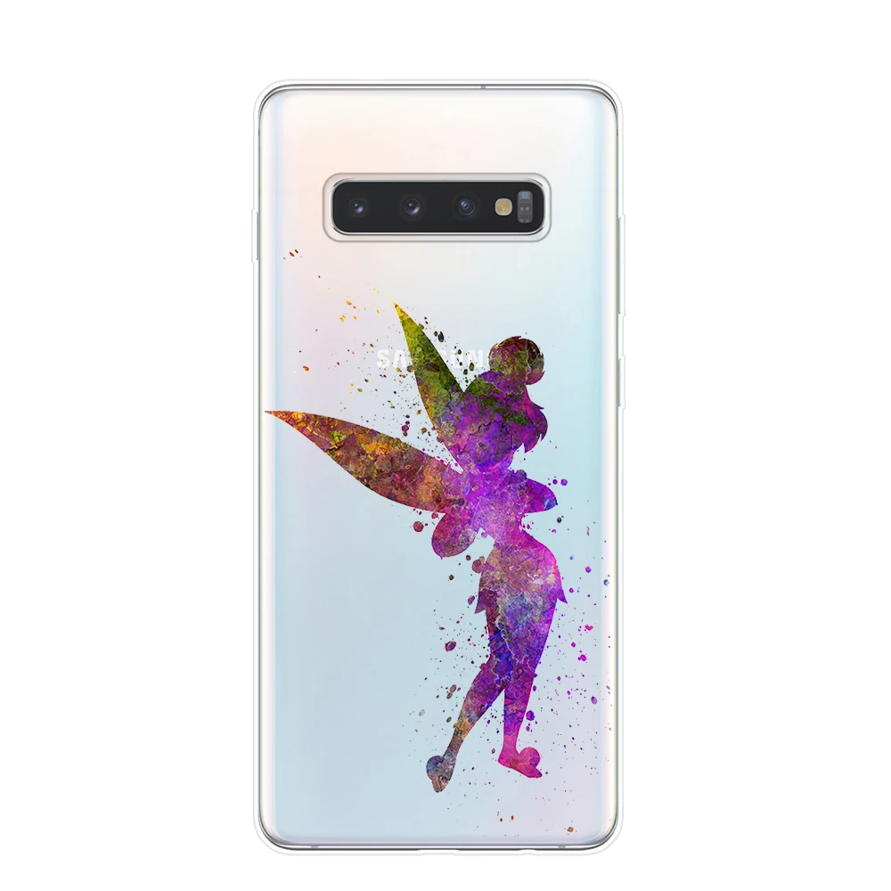 Акварельный художественный чехол с русалкой для samsung Galaxy S10 S9 S8 Plus S6 S7 Edge S10E Lite 5G