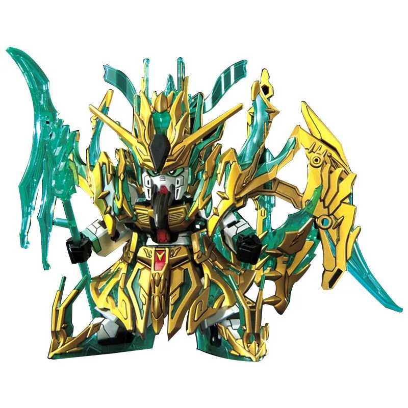 Bandai Gundam Сборная модель Q версия BB Warrior SD биография трех Kingdoms34 GuanYu улучшенное