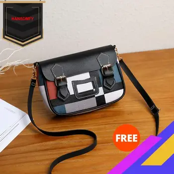 

2020 New Fashion Messenger Bag Foreign Style Printed Phone Bag Women's Shoulder Bag Pu High Quality crossbody bags for women