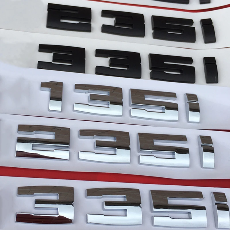 Эмблема для BMW M3 M4 M5 M6 M7 X6M M135i M240i M550d M750Li стикер автомобильного крыла