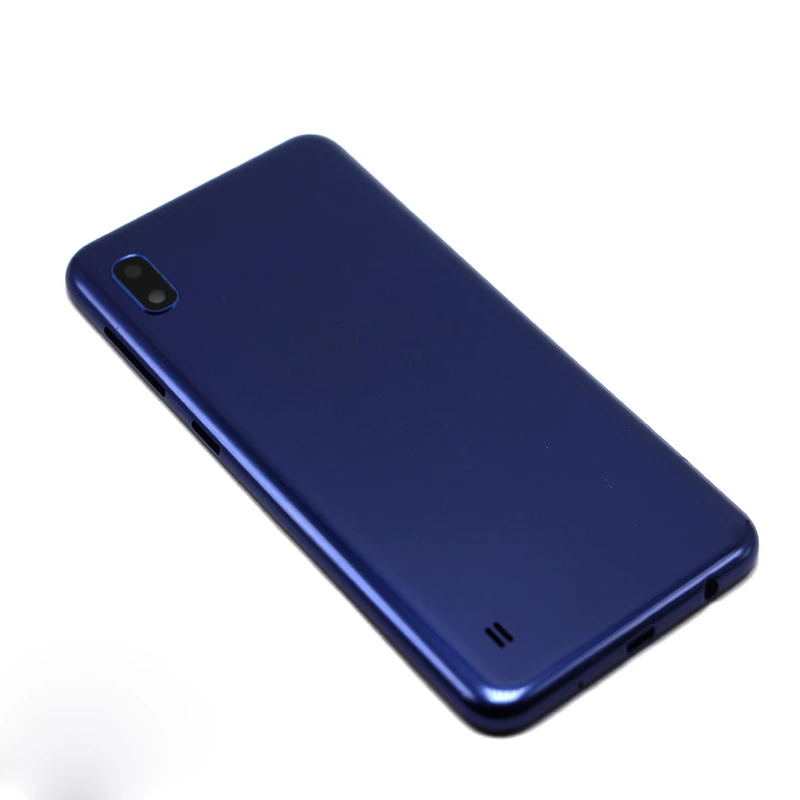 Для samsung Galaxy A10 A105 A105F задняя крышка для батареи, стеклянный корпус для samsung A10, запасной чехол для задней двери