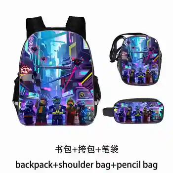 

Mochila School Kids bag Game Ninjago Backpack for Children Printing Cartoon Children School Bags Boys Girls Teenage Bag