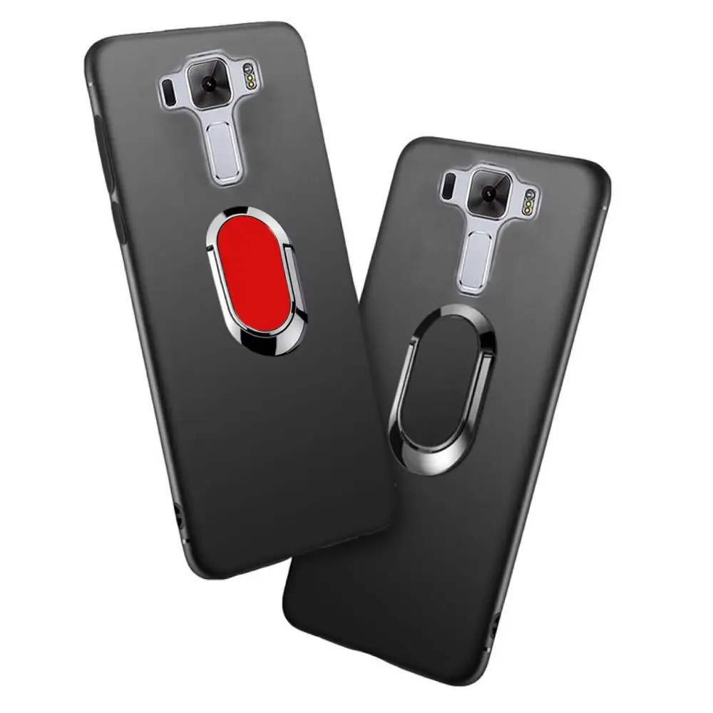 

Fundas For Asus ZenFone 3 ZE520KL Z017D Soft Case Finger Ring Magnet Matte Protector Case For Asus Zenfone 3 ZE520KL ZE552KL