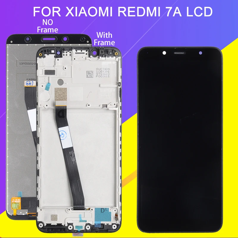 Catteny 7A ЖК дисплей для Xiaomi Redmi сенсорный экран дигитайзер сборка Замена с рамкой