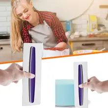 Торт плавный скребок Buttercream полировщик глазури декор из нержавеющей стали инструмент