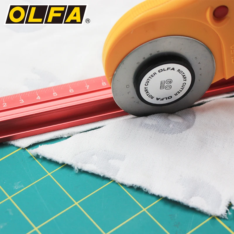 OLFA Европа выданный японский импортный безопасный варочный Нож изогнутый нож круглый нож парикмахерский пеньюар нож RTY-1, RTY-2, RTY-3 DX