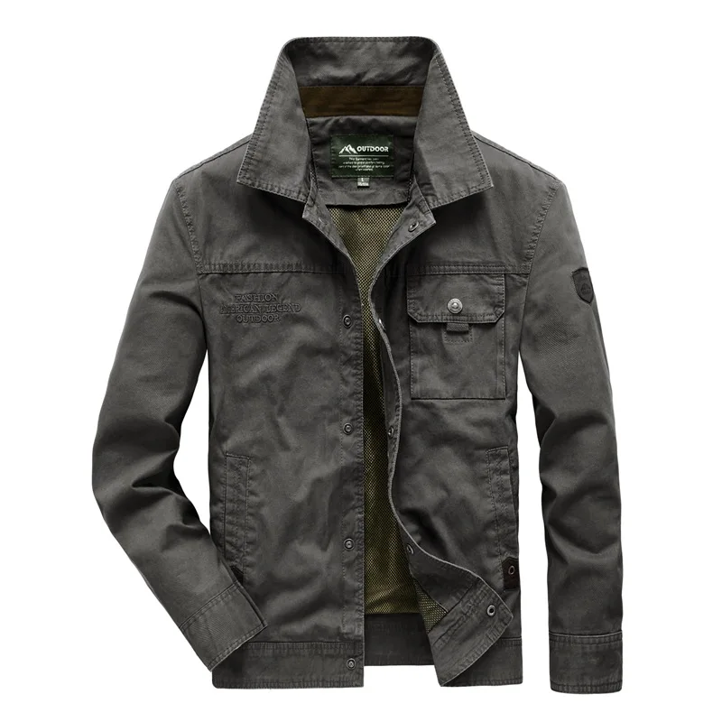 2021 осенняя куртка для мужчин брендовые военный камуфляж с подкладкой из хлопка