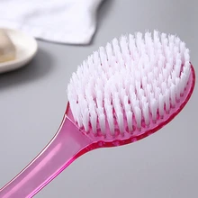 Щетка с длинной ручкой для ванны Массажная щетка для кожи Массажная щетка для ног щетка для тела для спины щетка для скрабирования аксессуары для ванной комнаты