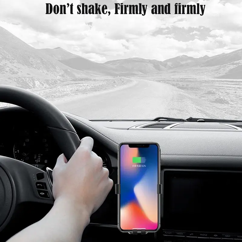 X7 Qi Беспроводное зарядное устройство для Iphone X 8 Plus 10 Вт Быстрая зарядка