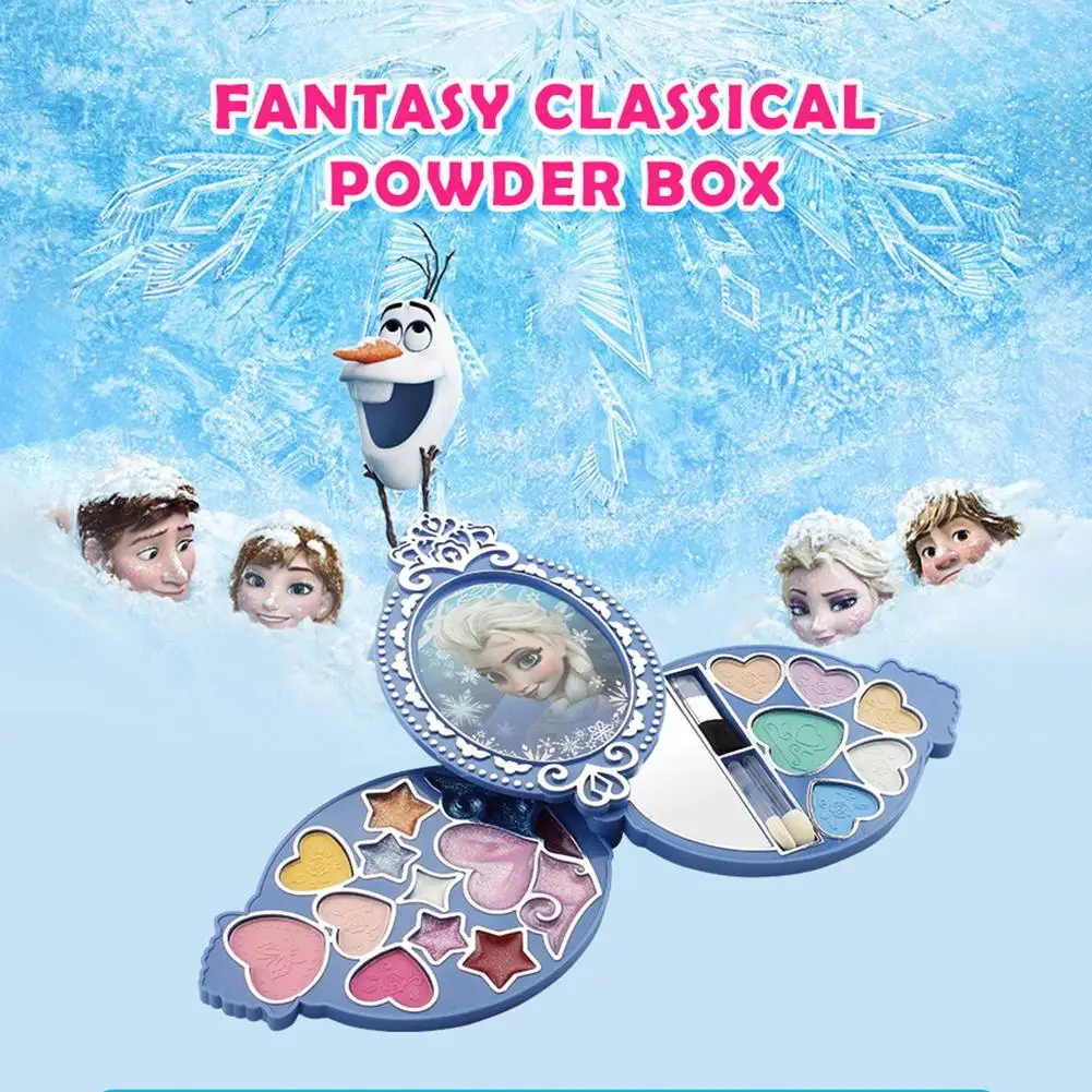 

(Amazon is not on the shelf)Disney Frozen Princess Makeup Set Toy Cosmetic Eyeshadow Lip Gloss Blushes
