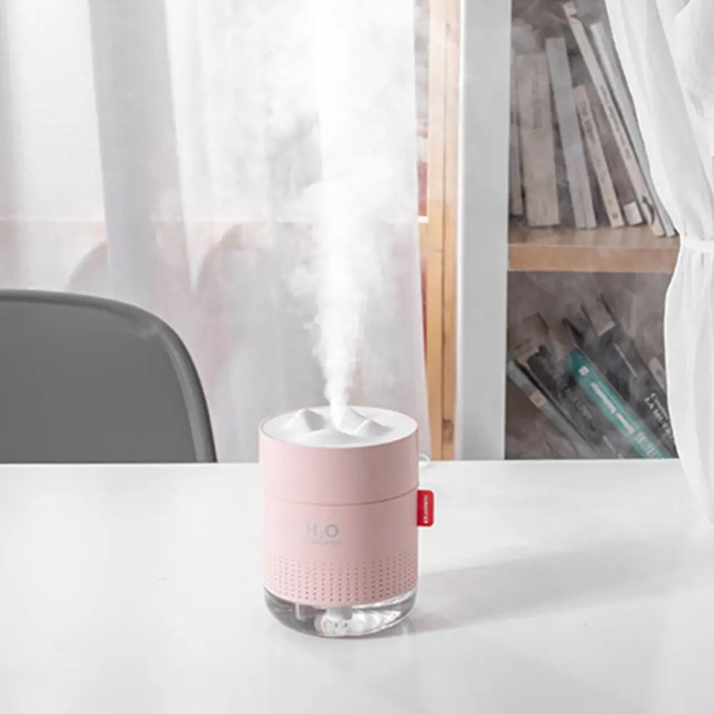 500 мл Премиум увлажнитель воздуха H2O Humidificador Nawilzacz Powietrza USB Umidificator 30 мл-50 мл/ч увлажнитель воздуха с Diming WW светильник