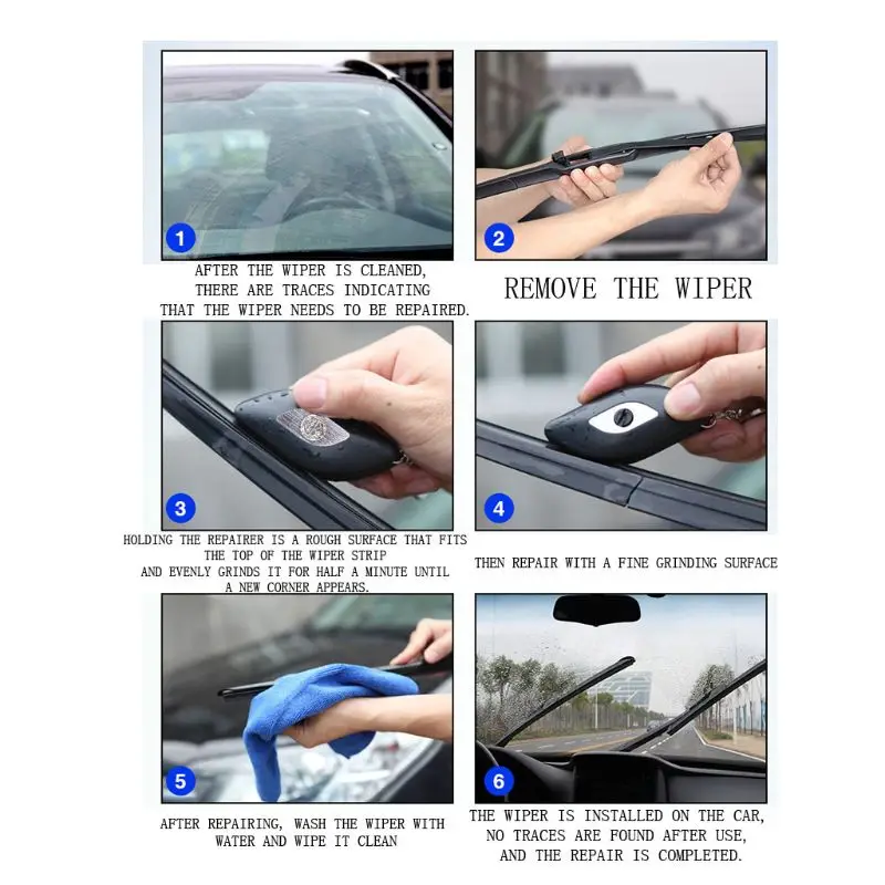 Universal Car Windshield Wiper Repair Tool Windscreen Blade Cutter Rubber Parts for car accessories Universal Car Windshield Wiper Repair Tool Windscreen Blade Cutter Rubber Parts for car accessories