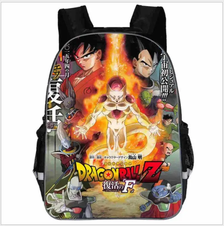 Рюкзак с драконом и шариком, ультра-Instinct Goku Z Vegeta, супер Saiyain, повседневные школьные сумки для маленьких мальчиков и девочек, подростков, Mochilas Bolsa - Цвет: as pictures