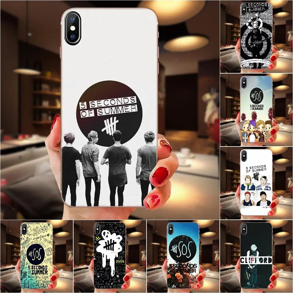 5 секунд лета 5sos чехол для телефона Sony Xperia Z Z1 Z2 Z3 Z4 Z5 compact Mini M2 M4 M5 T3 E3 E5 XA XA1 XZ