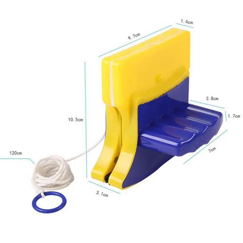 Магнитные стеклоочистители предметы домашнего отверстия стеклянные щетки Инструменты двухсторонний Очиститель Поверхности стеклоочистителя окна очистки магнитный инструмент