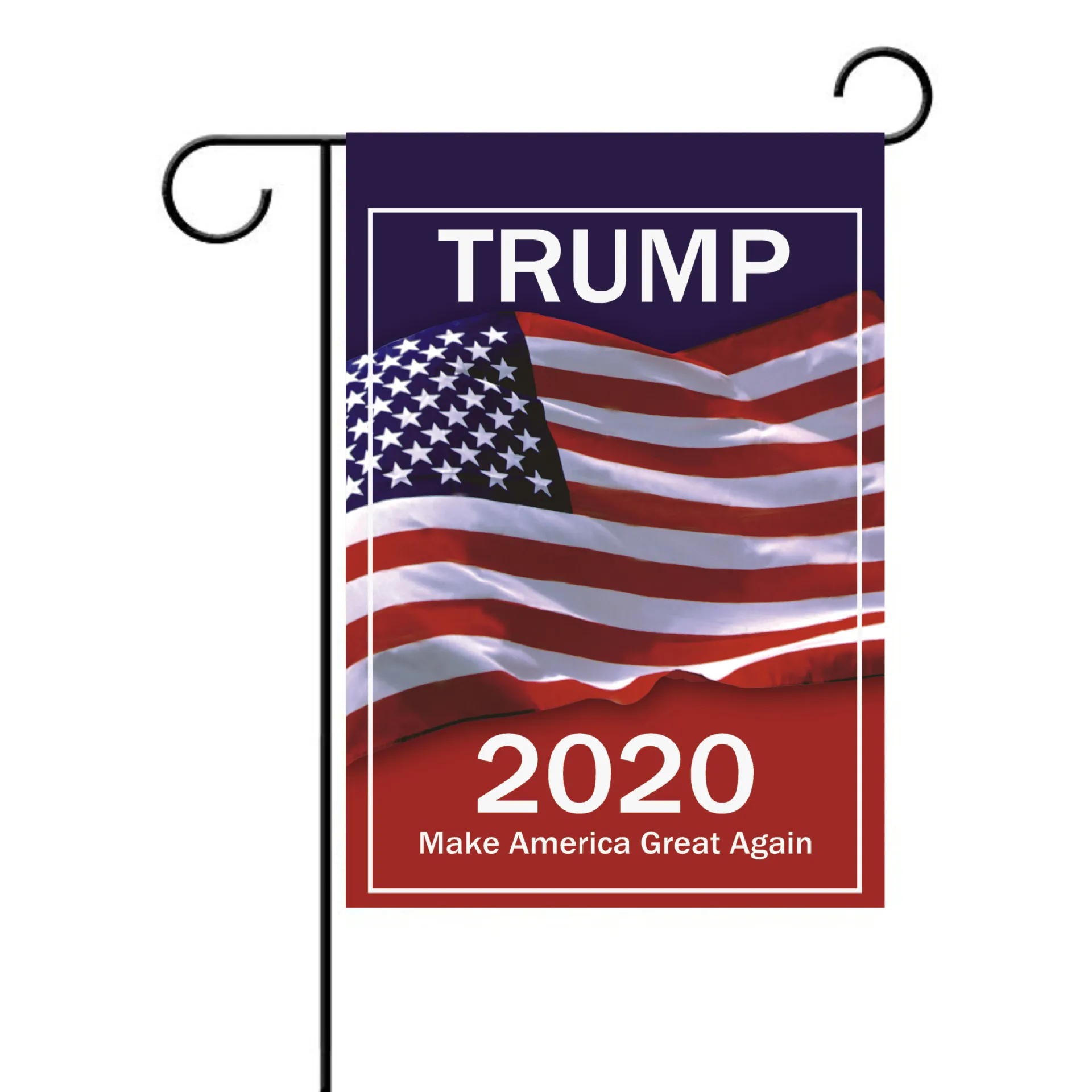 Флейта 2020 дюйма 30*45 см двусторонняя печатная флейта Дональд баннер общий флейф Keep