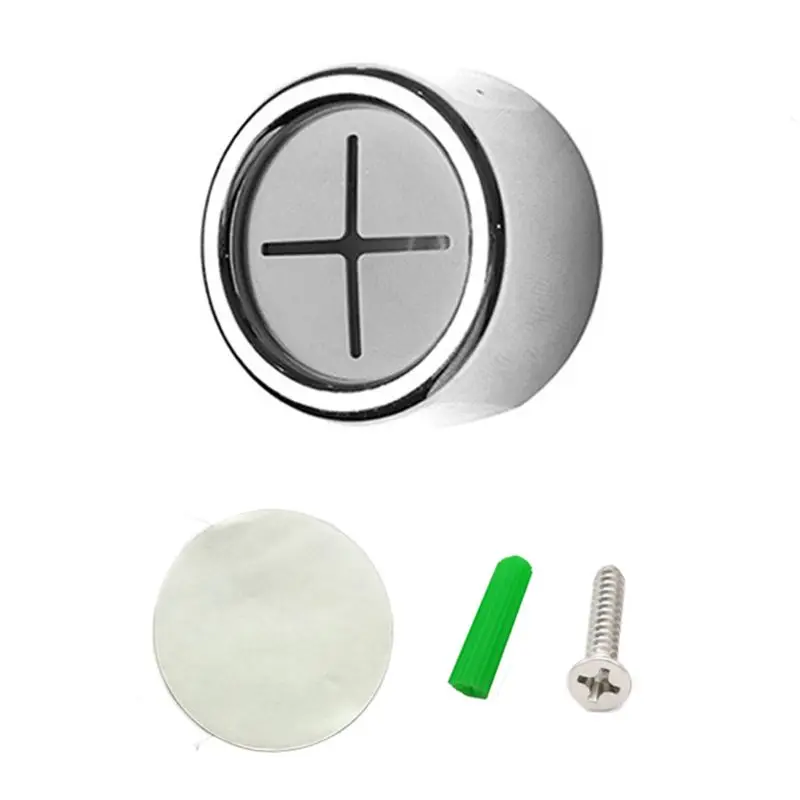 Self Adhesive Round Towel Holder Wall Mount Wash Cloth Rack Storage Hook for Bathroom Kitchen