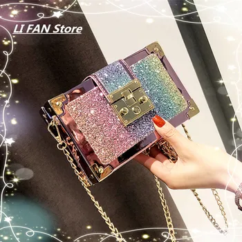 

Shoulder Bag Women Crossbody Bags For Women New Fashion Chain Women's Bags Summer Bag Sequins Beach Bag Messenger Bag Female Bag