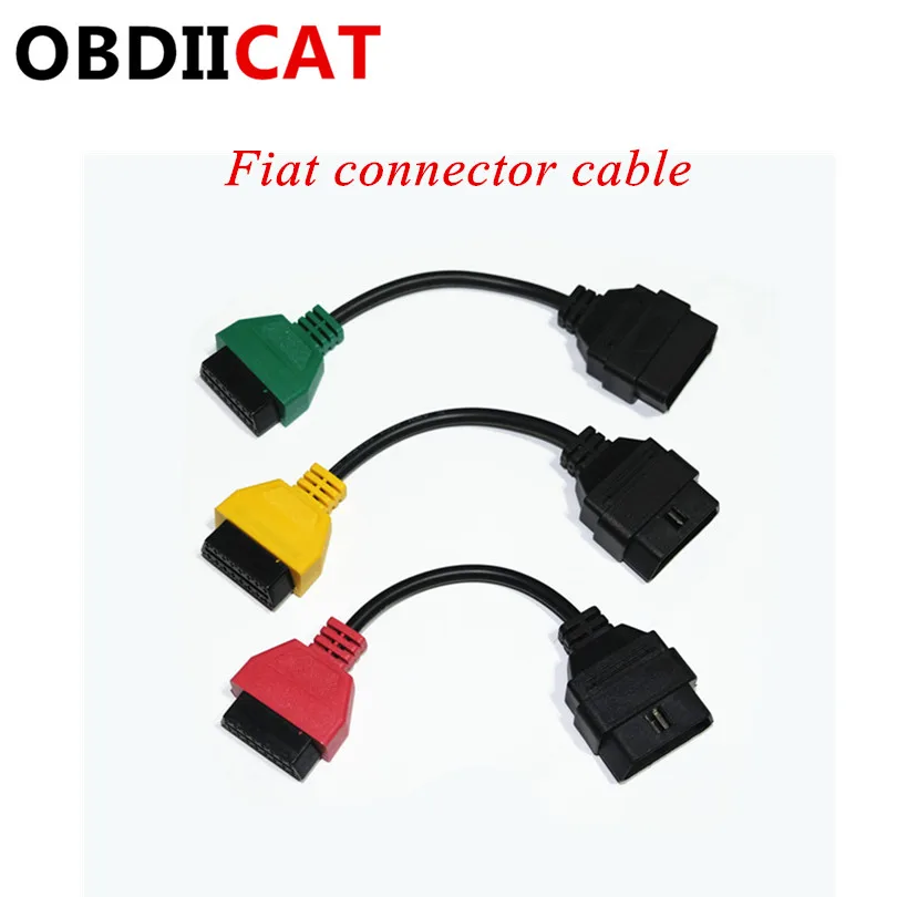 Новинка 2019 адаптер сканирования Fi a t Ecu 16 контактный OBD2 кабеля OBD для F i в трех