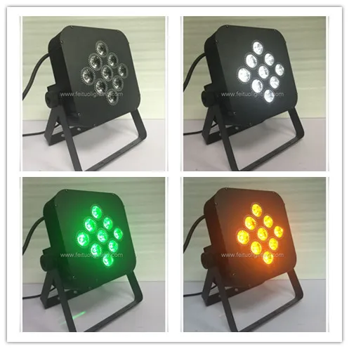 Перезаряжаемая батарея 9 шт. 18 Вт led батарея par light rgbwap uv 7в1 для сада dj Дискотека сцены вечерние церковные ночные клубы отель