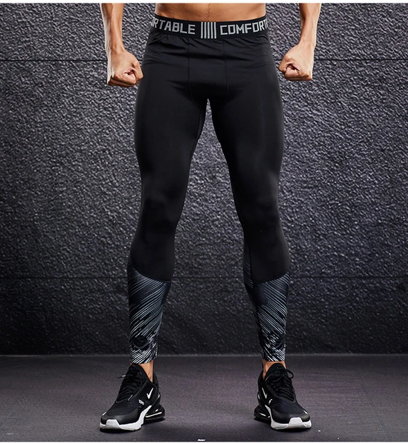 Hommes Pantalons de survêtement Compression Rapide Sec Fitness