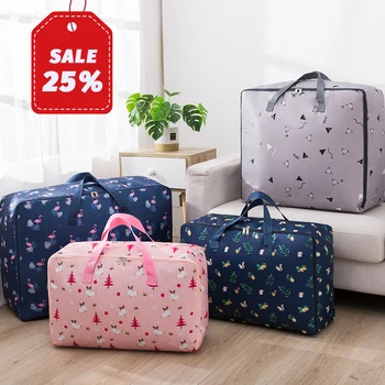 

Thickened Oxford storage bag finishing bag clothing quilt bag waterproof and breathable clothing storage washable reusable